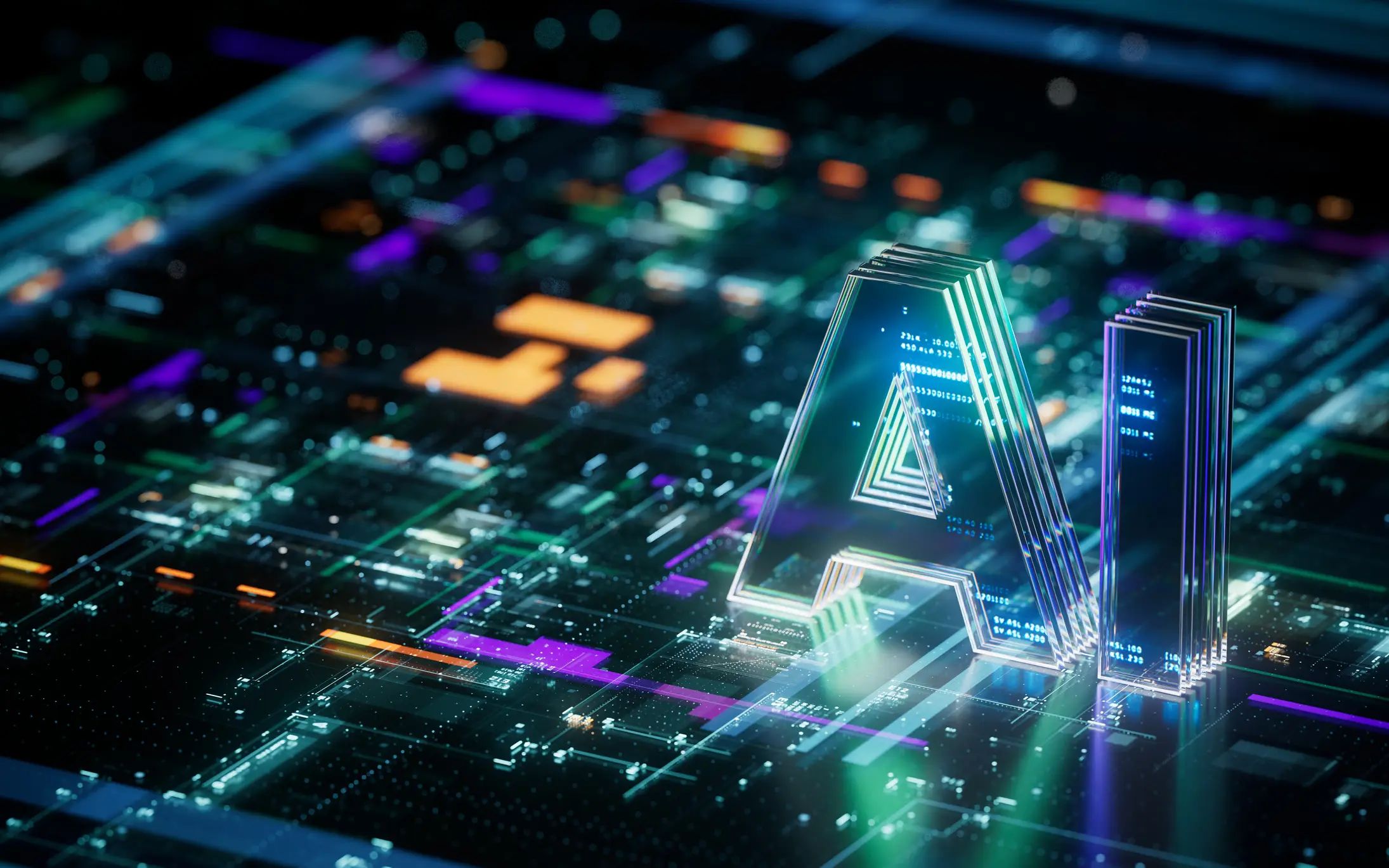 A diverse group of students walking down a university corridor